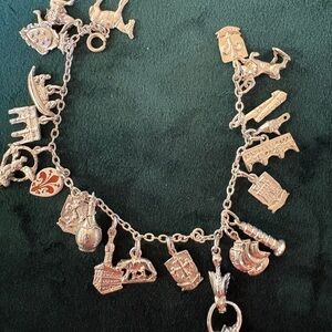 Silver Charm Bracelet